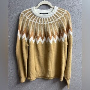 French Connection Essentials Fair isle sweater